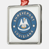 Shrepport Louisiana Ornament Aus Metall (Links)