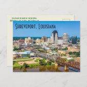 Shrepport, Louisiana Postkarte (Vorne/Hinten)