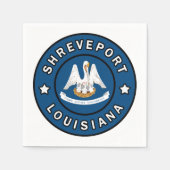 Shrepport Louisiana Serviette (Vorderseite)