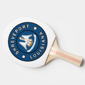 Shrepport Louisiana Tischtennis Schläger (Seitenansicht)