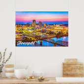 Shrepport, Louisiana, Vereinigte Staaten Poster (Küche)