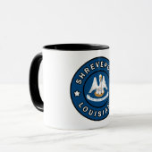 Shreveport Louisiana Tasse (Vorderseite Links)