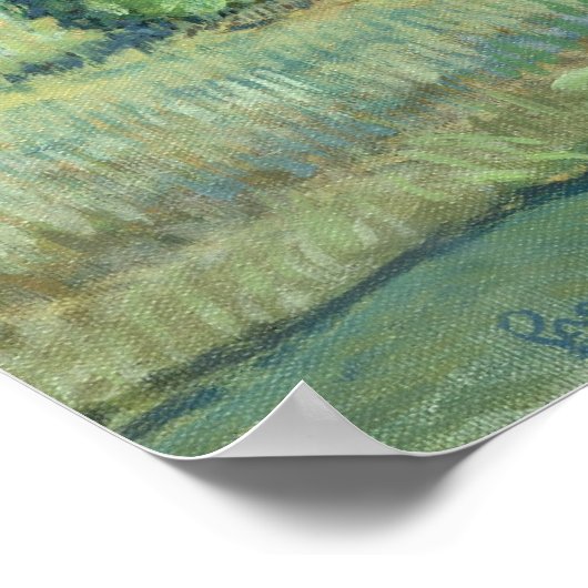 'Shrewsbury Apple Trees 1993' Print Poster (Ecke)