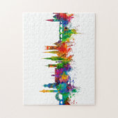 Shrewsbury England Skyline Puzzle (Vertikal)