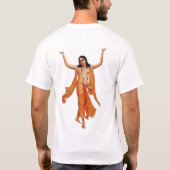 Shri Chaitanya Mahaprabhu T-Shirt (Rückseite)