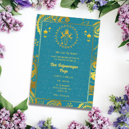 Shri Satyanarayan Pooja Hindu Einladung