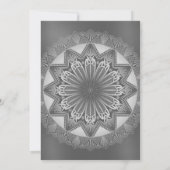 Shri Satyanarayan Pooja Hindu Einladung (Rückseite)