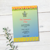 Shri Satyanarayan Pooja Hindu Indian Style Blume Einladung