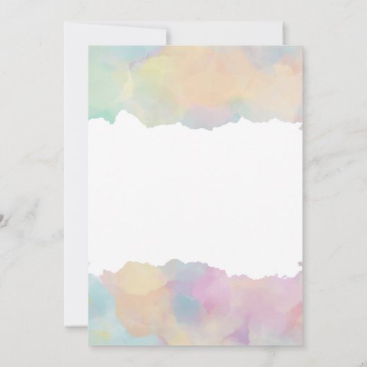 Shri Satyanarayan Pooja Indian Einladung (Rückseite)