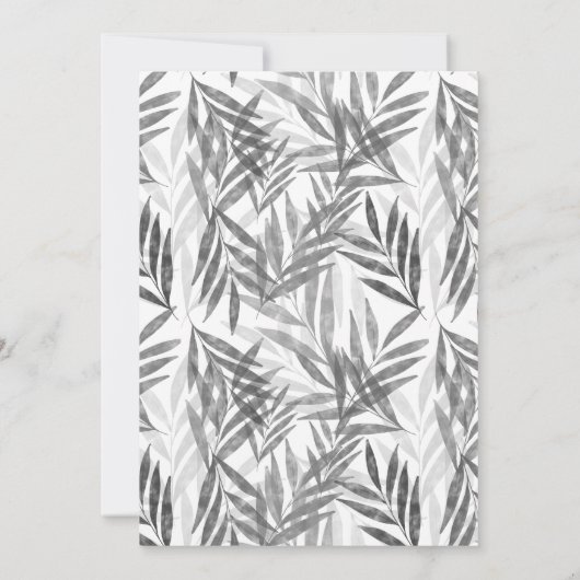 Shri Satyanarayan Pooja Minimal Hindu Indian Einladung (Rückseite)