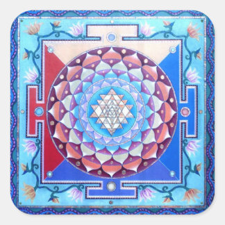 Shri Yantra Aufkleber