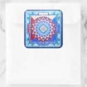 Shri Yantra Aufkleber (Tasche)