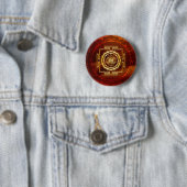Shri Yantra - Kosmischer Leiter der Energie Button (Beispiel)