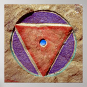 Shri Yantra/Poster Poster (Vorne)