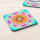 Shri yantra Untersetzer (Linke Seite)