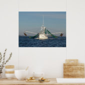 Shrimp Boat Poster (Küche)