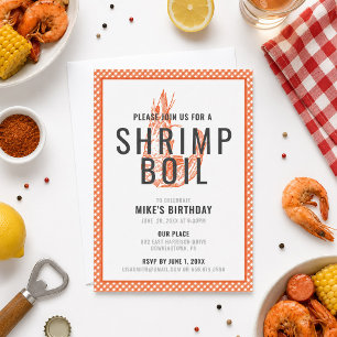 Shrimp Boil Einladung
