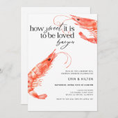 Shrimp Boil Einladung (Vorne/Hinten)