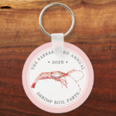 Shrimp Boil | Meeresfrüchte Schlüsselanhänger (Vorderseite)