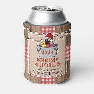Shrimp Boil Rustikale Weihnachtsfeier Dosenkühler