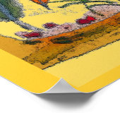 Shrimp Cooking Abstrakt Poster (Ecke)