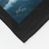 Shrimp Dunking On Shark Funny Fishing Meme Basketb Fleecedecke (Ecke)