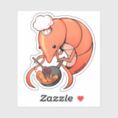 Shrimp Fried Rice Aufkleber (Blatt)