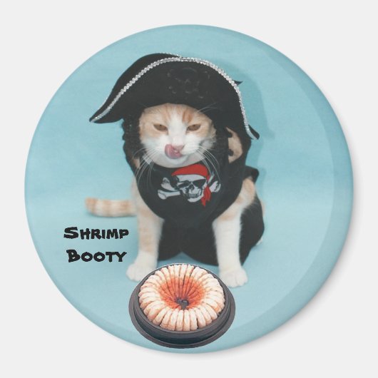 Shrimp-Hintern Magnet (Vorne)