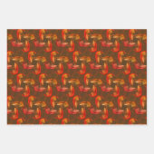 Shrimp-Muster für lange Antennen Geschenkpapier Set (Vorderseite)