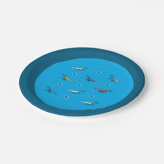 Shrimp Paper Teller (Schrägansicht)