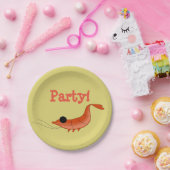 Shrimp-Party-Papier-Teller Pappteller (Party)