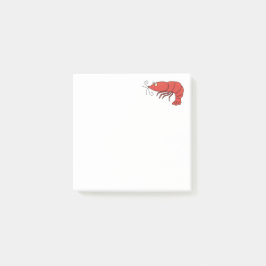 Shrimp Post-It-Notes Post-it Klebezettel