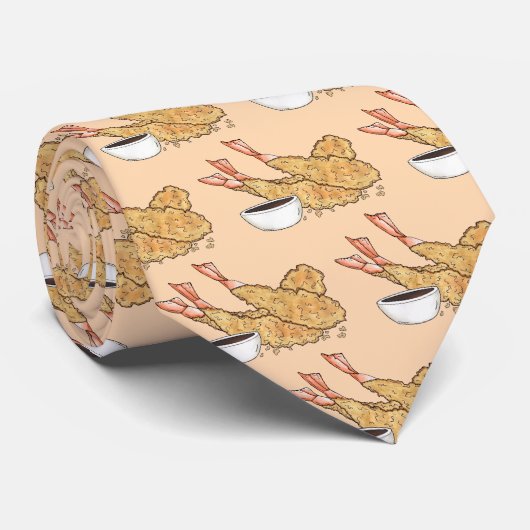 Shrimp Prawn Ebi Tempura Japanisch Küche Küche Küc Krawatte (Gerollt)