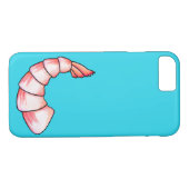 Shrimp-Schwanz Case-Mate iPhone Hülle (Rückseite (Horizontal))
