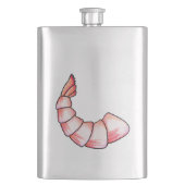 Shrimp-Schwanz Flachmann (Vorderseite)