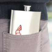 Shrimp-Schwanz Flachmann (Beispiel)