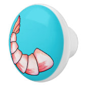 Shrimp-Schwanz Keramikknauf (Rechts)