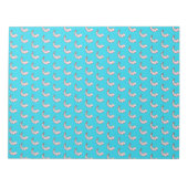 Shrimp-Schwanz Notizblock (Vorderseite)