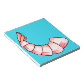 Shrimp-Schwanz Notizblock (angewinkelt)