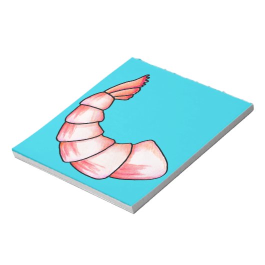 Shrimp-Schwanz Notizblock (Rotiert)