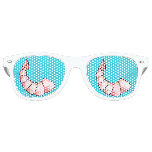 Shrimp-Schwanz Sonnenbrille (Vorderseite)