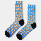 Shrimp-Sensation Socken (Linkes Detail)