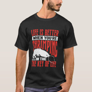 Shrimp Squad Shrimply Die Besten Lustige Garnelen- T-Shirt