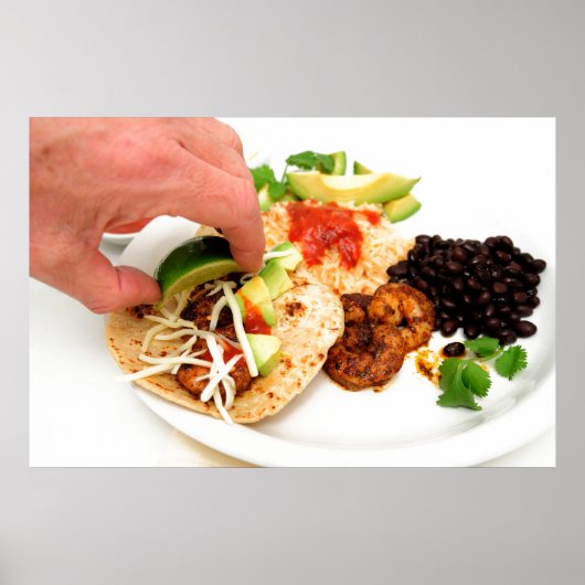 Shrimp Taco Poster (Vorne)