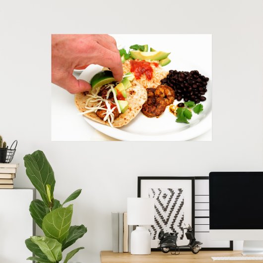Shrimp Taco Poster (Heimbüro)