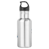 Shrimp tempura Cartoon Illustration Edelstahlflasche (Rückseite)