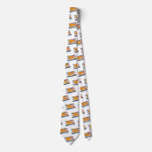 Shrimp tempura Cartoon Illustration Krawatte (Vorderseite)
