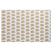 Shrimp tempura Cartoon Illustration Stoff (Fat Quarter (45,7 x 55,9 cm))
