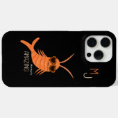 Shrimp with sunglasses Case-Mate iPhone hülle (Rückseite (Horizontal))