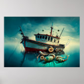 Shrimpenboot Poster (Vorne)